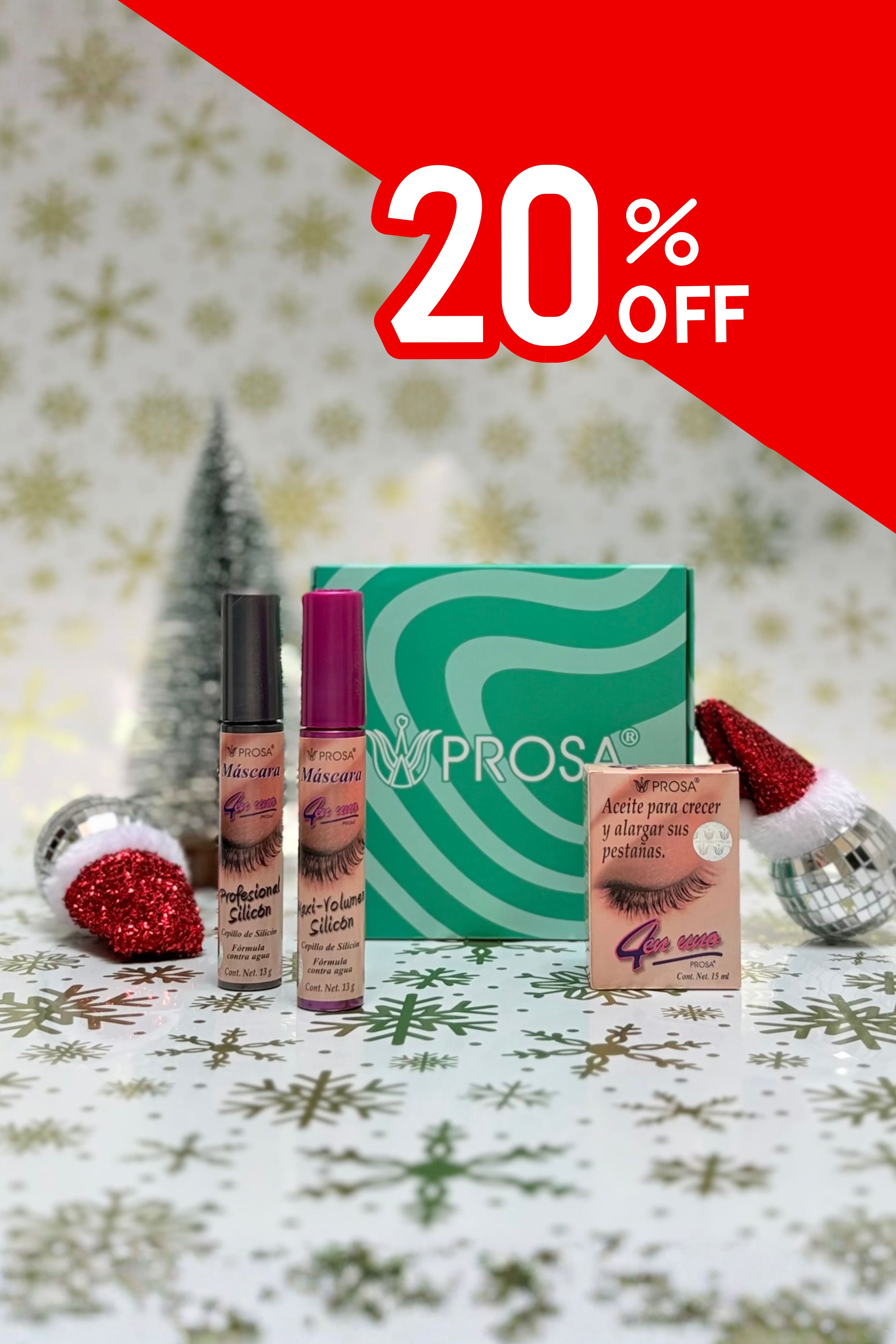 COMBO SILICON PESTAÑAS LARGAS